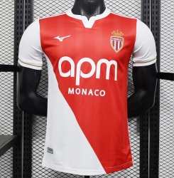 2526 Monaco Home player version soccer jersey